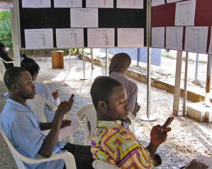 Ghana elections 2008 sms 