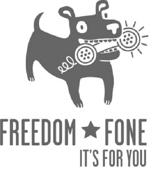 The friendly dog of Freedom Fone