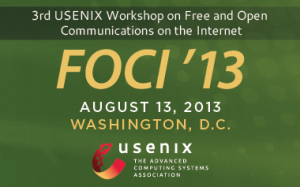 Two Papers on Censorship Presented at FOCI'13 Caught Our Interest